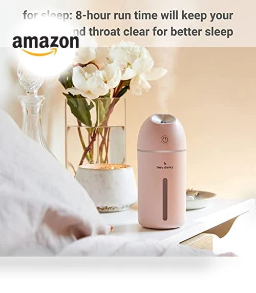 Wireless Rechargeable Cool Mist Humidifier — Air Moisturizers, Hey Dewy