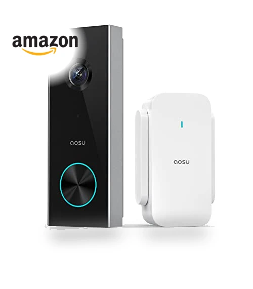 Wireless Video Doorbell Camera — Smart Home Security, AOSU