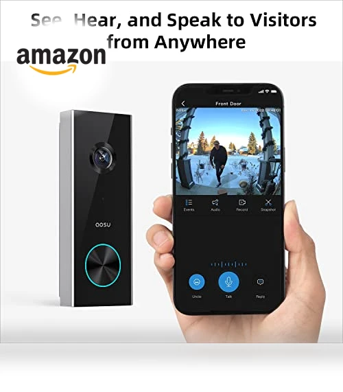 Wireless Video Doorbell Camera — Smart Home Security, AOSU
