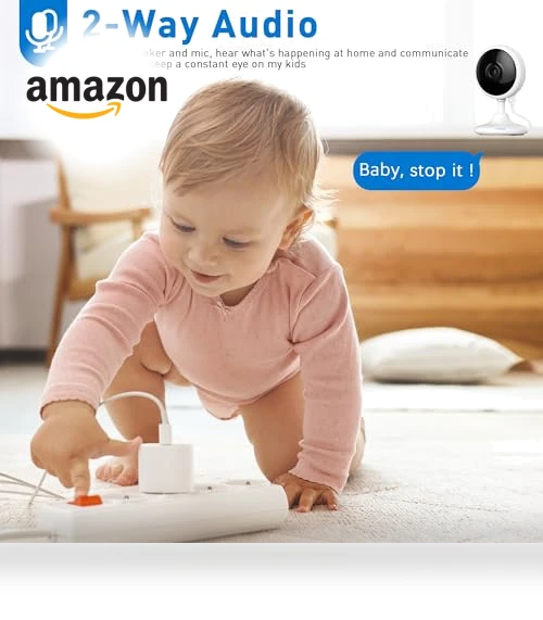 2K Home Security Camera — Baby Monitors