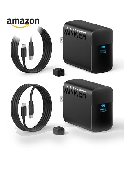 45W USB C Charger Block with PPS Fast Charger — Cables, Anker