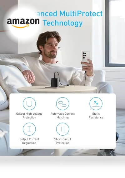 45W USB C Charger Block with PPS Fast Charger — Cables, Anker