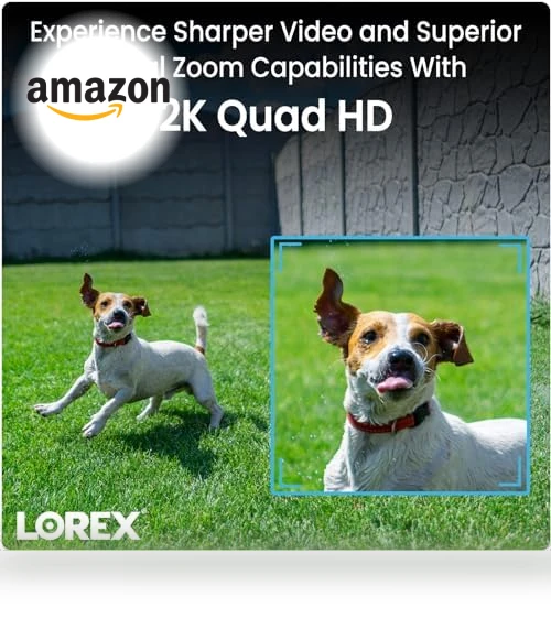 4MP Pan & Tilt Indoor Smart Security Camera — Security Cameras, Lorex