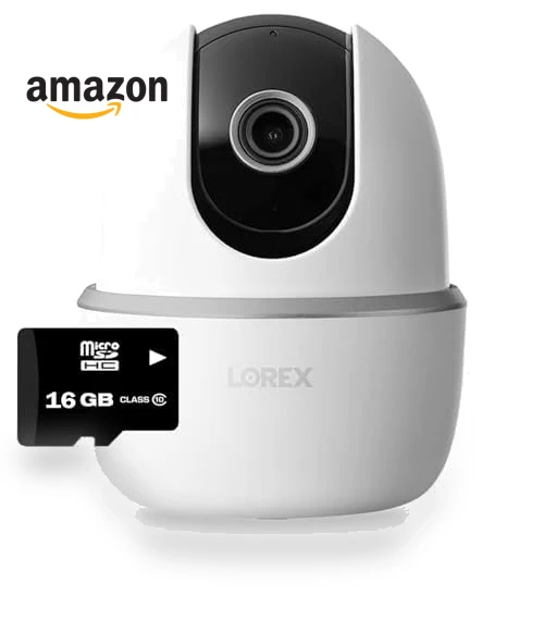 4MP Pan & Tilt Indoor Smart Security Camera — Security Cameras, Lorex