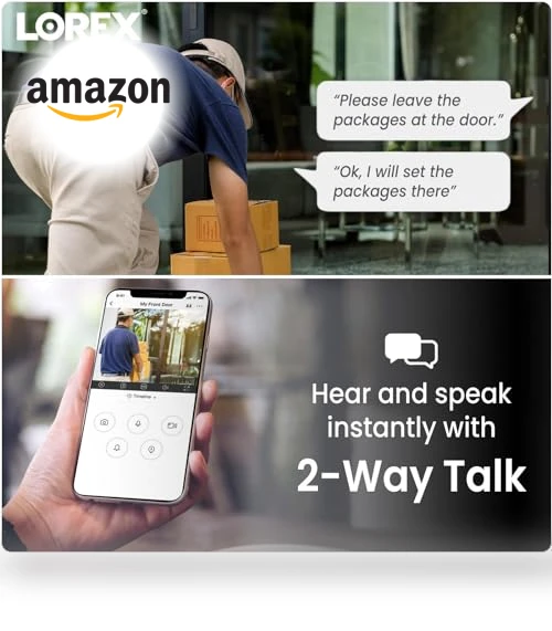 4MP Pan & Tilt Indoor Smart Security Camera — Security Cameras, Lorex