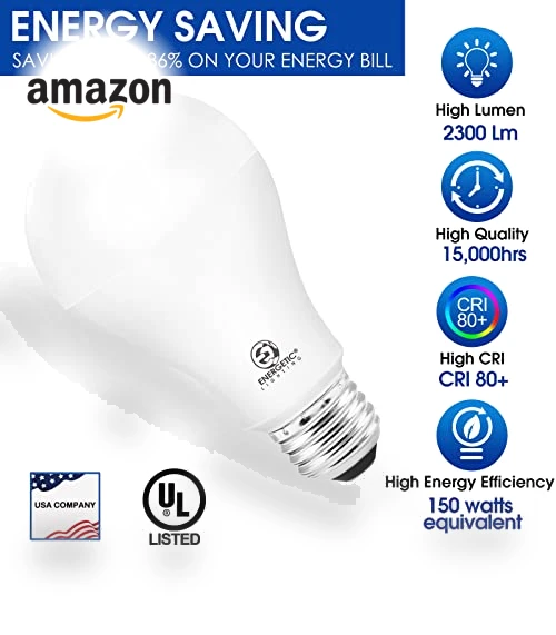A21 LED Bulb — Compact Fluorescent, ENERGETIC SMARTER LIGHTING