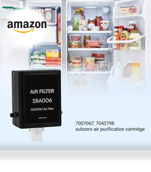 Air Purification Cartridge for Sub-Zero Refrigerators — Air Purifier Components & Enhancements, CONFIDUS