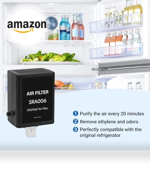 Air Purification Cartridge for Sub-Zero Refrigerators — Air Purifier Components & Enhancements, CONFIDUS