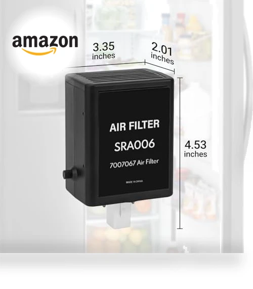 Air Purification Cartridge for Sub-Zero Refrigerators — Air Purifier Components & Enhancements, CONFIDUS