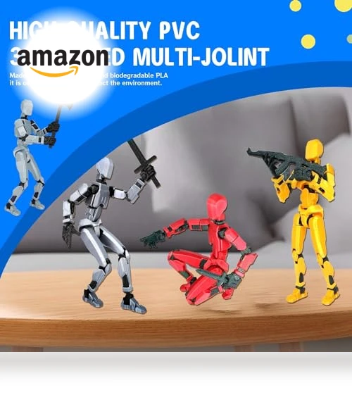 Assembly Completed T13 Action Figure — Dolls & Figures, MerryXD