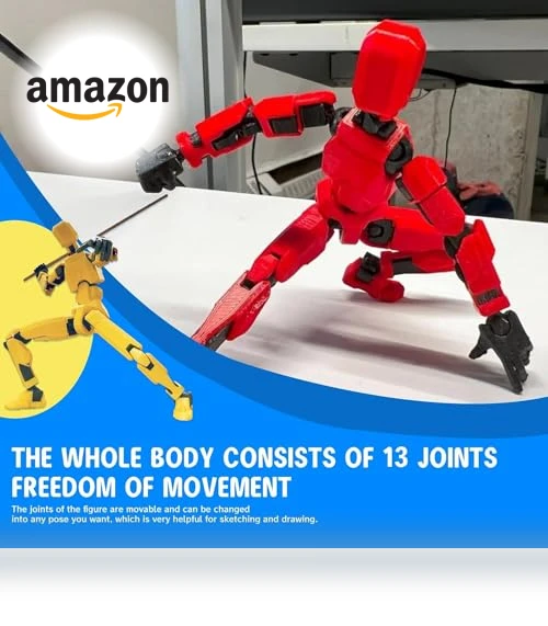Assembly Completed T13 Action Figure — Dolls & Figures, MerryXD