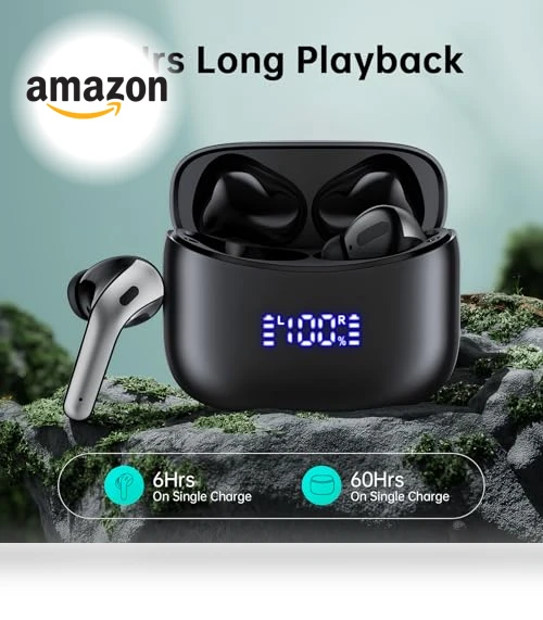 Bluetooth Headphones with LED Display — Audio Gear, ZINGBIRD