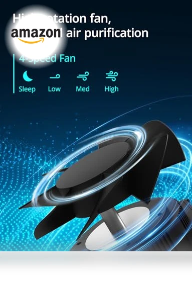 Compact Air Purifier with H13 HEPA Filter — HEPA Air Purifiers, FETIONS