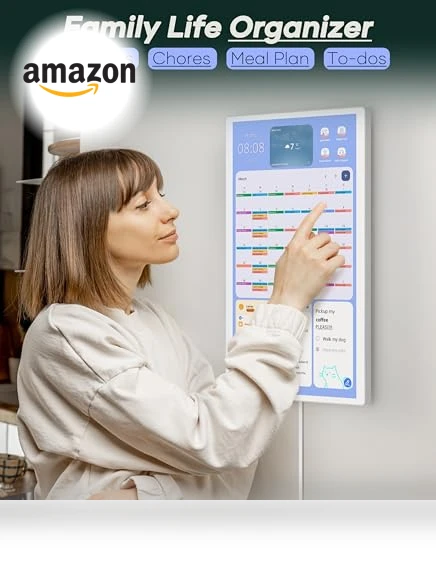 Digital Calendar Wall Touch Screen — Digital Planners, cozyla