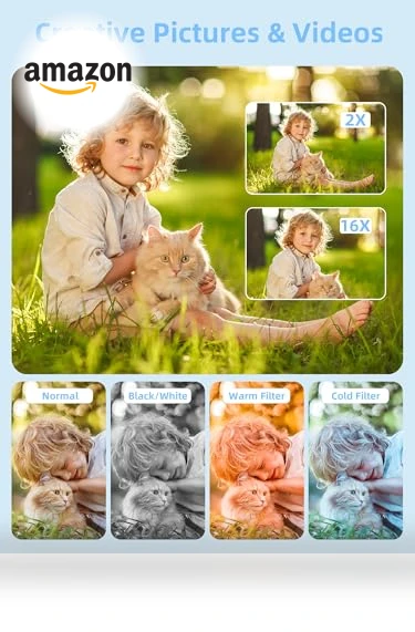 Digital Camera for Kids — Compact Digital Cameras, CAMKORY