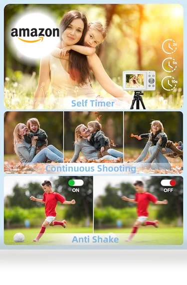 Digital Camera for Kids — Compact Digital Cameras, CAMKORY