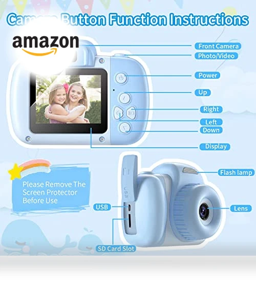 Digital Dual Camera for Kids — Portable Media Devices & Accessories, HAONIU