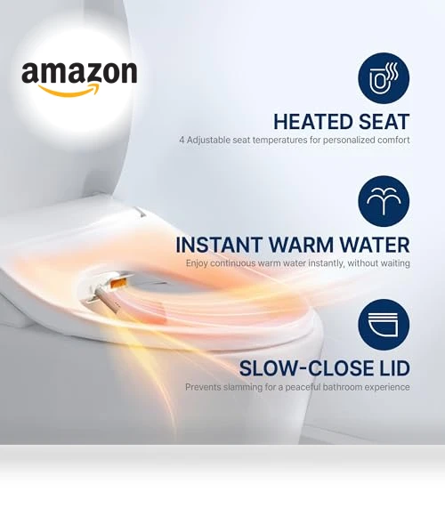 Electric Heated Bidet Toilet Seat — Bidet Seats, inus