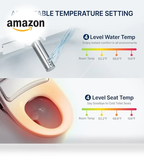 Electric Heated Bidet Toilet Seat — Bidet Seats, inus