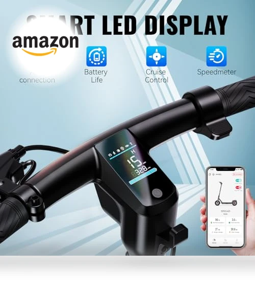 Electric Scooter with 10" Tires — Electric Self-Balancing Scooters, SISIGAD