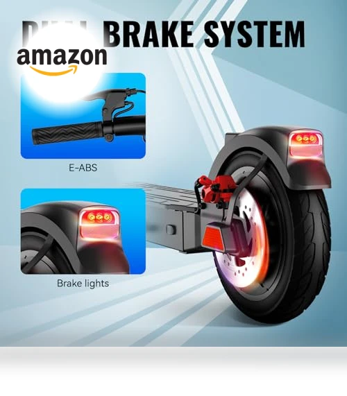 Electric Scooter with 10" Tires — Electric Self-Balancing Scooters, SISIGAD