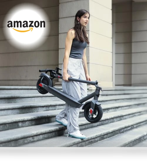 Electric Scooter with 10" Tires — Electric Self-Balancing Scooters, SISIGAD