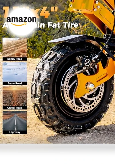 Electric Scooter with C-Shaped Absorber — Electric Self-Balancing Scooters, M YUME SCOOTER