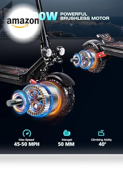 Electric Scooter with Seat — Push Scooters, JEMMOWS