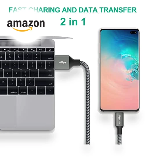 Fast Charging USB A to Type C Cable — Cables, etguuds