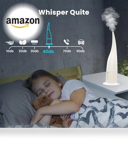 High Position Ultrasonic Humidifier — Air Moisturizers, Generic