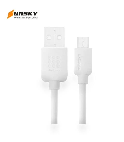 High Speed Micro USB to USB Data Sync Charging Cable — Cables, HAWEEL