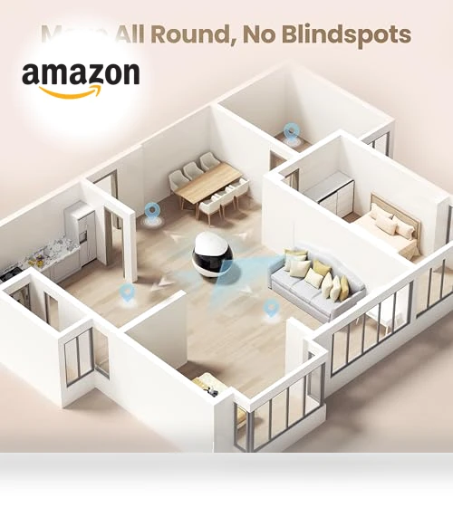 Indoor Security Camera Robot — Cameras & Monitors, Enabot