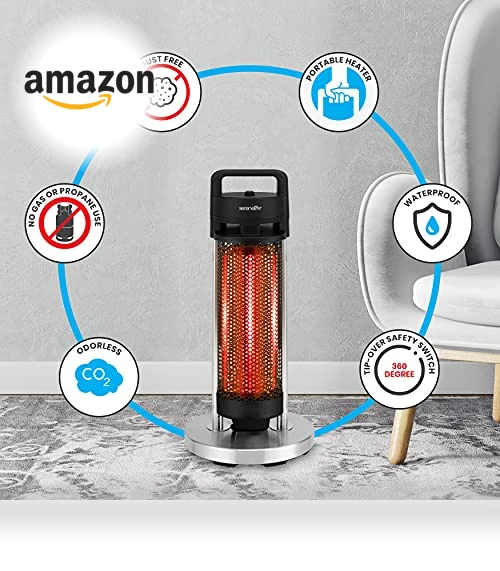 Infrared Patio Heater — Patio Heaters, SereneLife