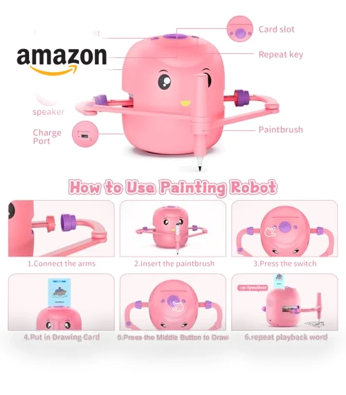 Interactive Educational Drawing Robot for Kids — Interactive Learning Devices, CYJBE