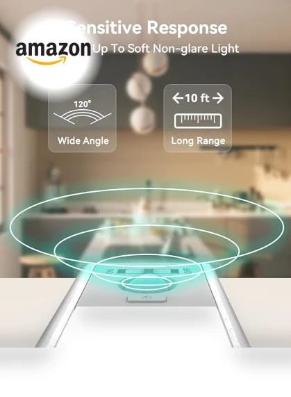 LED Motion Sensor Light Indoor — Under-Cabinet Lights, DiDiSky