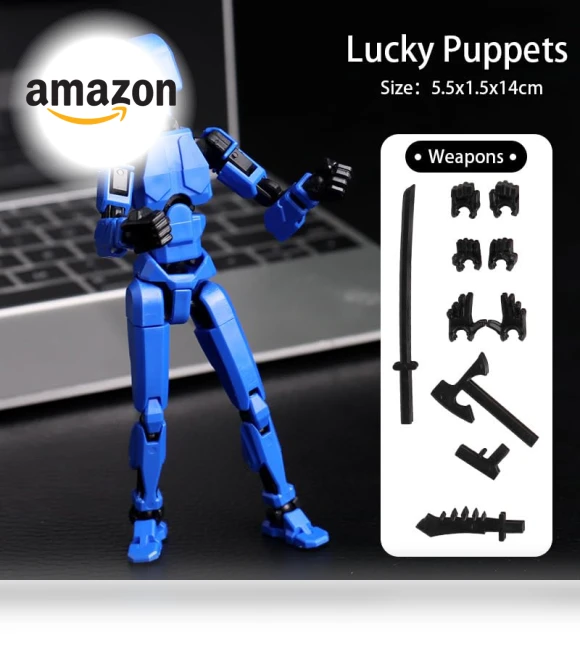 Lucky Robot 13 Action Figure — Dolls & Figures, DANONI