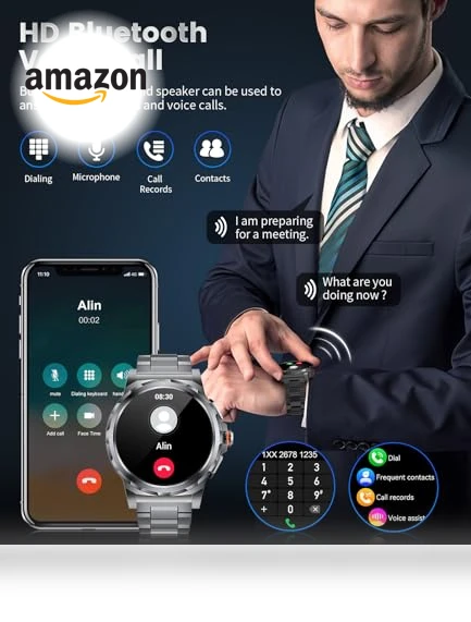 Military Smart Watch for Men — Smartwatches, LIGE