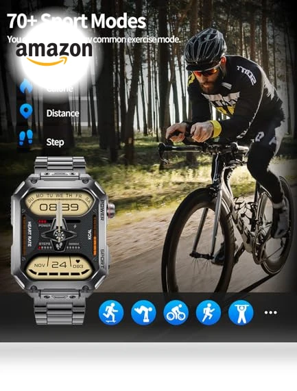 Military Smart Watch — Smartwatches, LIGE