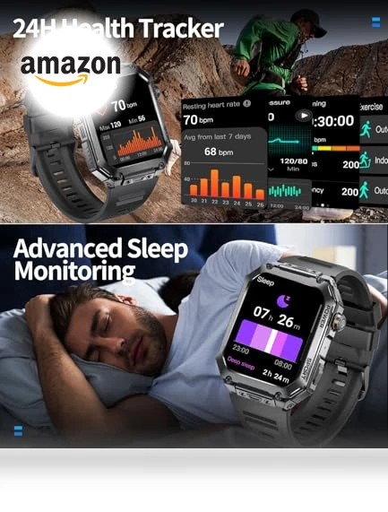 Military Smart Watch — Smartwatches, LIGE