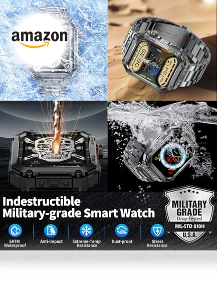 Military Smart Watch — Smartwatches, LIGE