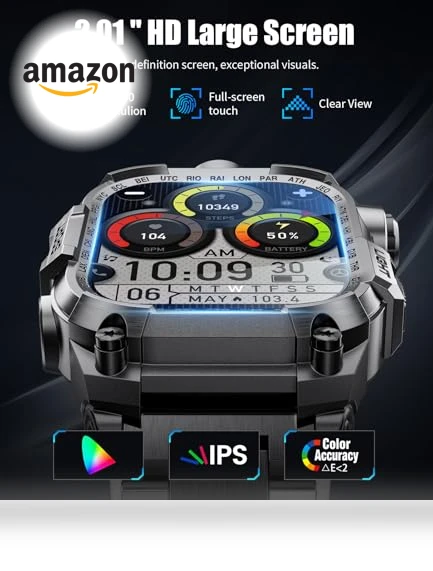 Military Smart Watch — Smartwatches, HIRREO