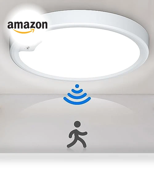 Motion Sensor Ceiling Light — Overhead Lighting, KEPLUG