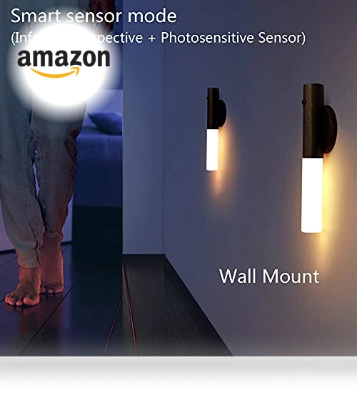Motion Sensor Light Indoor Night Light Wall Sconce — Night Lights, Chilvane