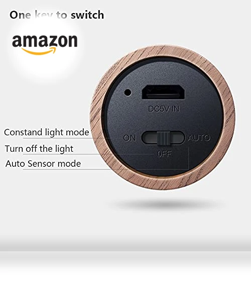 Motion Sensor Light Indoor Night Light Wall Sconce — Night Lights, Chilvane