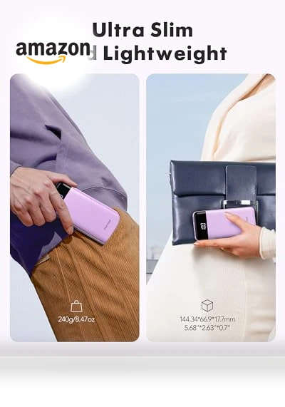 Portable Charger with Built-in Cables — Charging Solutions, Charmast