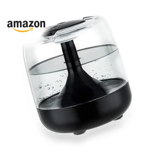 Quiet Bedroom Air Moisturizer Cool Humidifier with 7 Color Lighting — Air Moisturizers, Lupsty