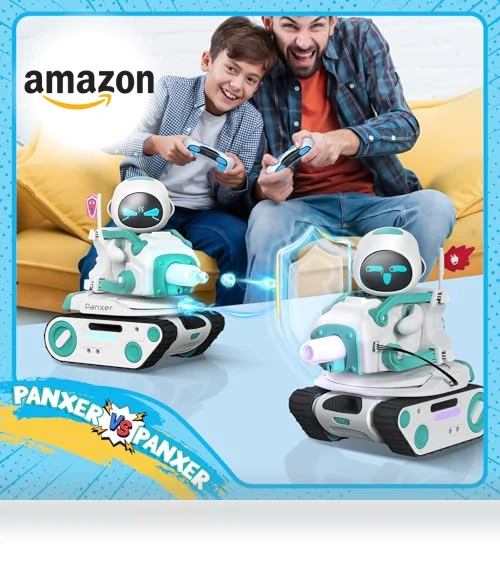 RC Battle Tank for Eilik Robots — Interactive Figures & Robots, Energize Lab