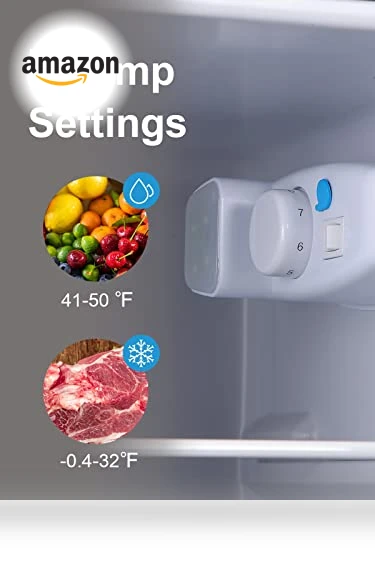 Refrigerator 2 Door Top-Freezer — Mini Fridges, KRIB BLING
