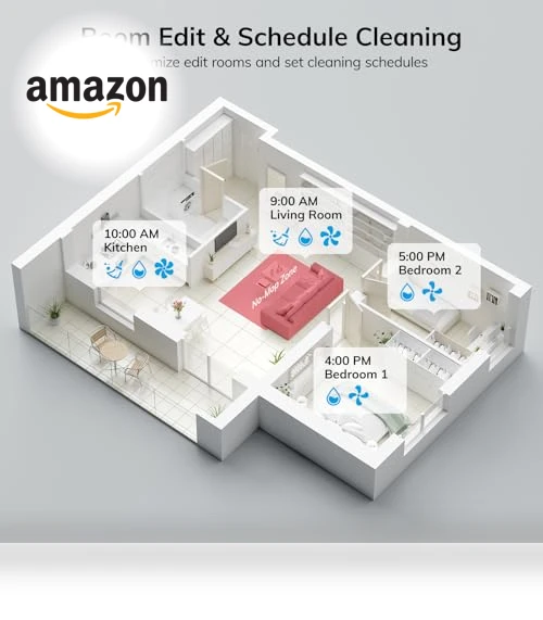 Robot Vacuum and Mop Combo with Self Emptying Station — Smart Cleaning Robots, ILIFE