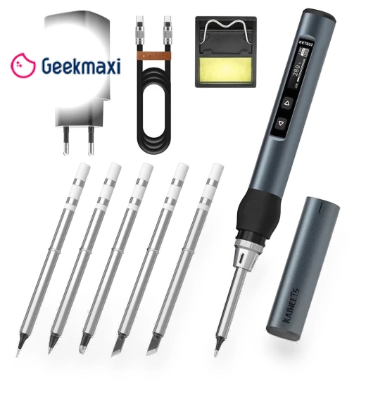 Smart Digital Soldering Iron Kit — Soldering Tools, KAIWEETS